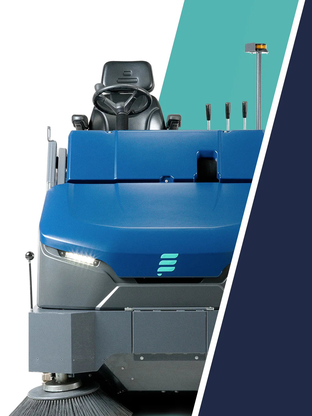 E-Ones OneSweep 90 industrial sweeping machine