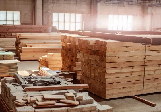 spazzatrice E-Ones pavimenti sempre puliti nell'industria del legno